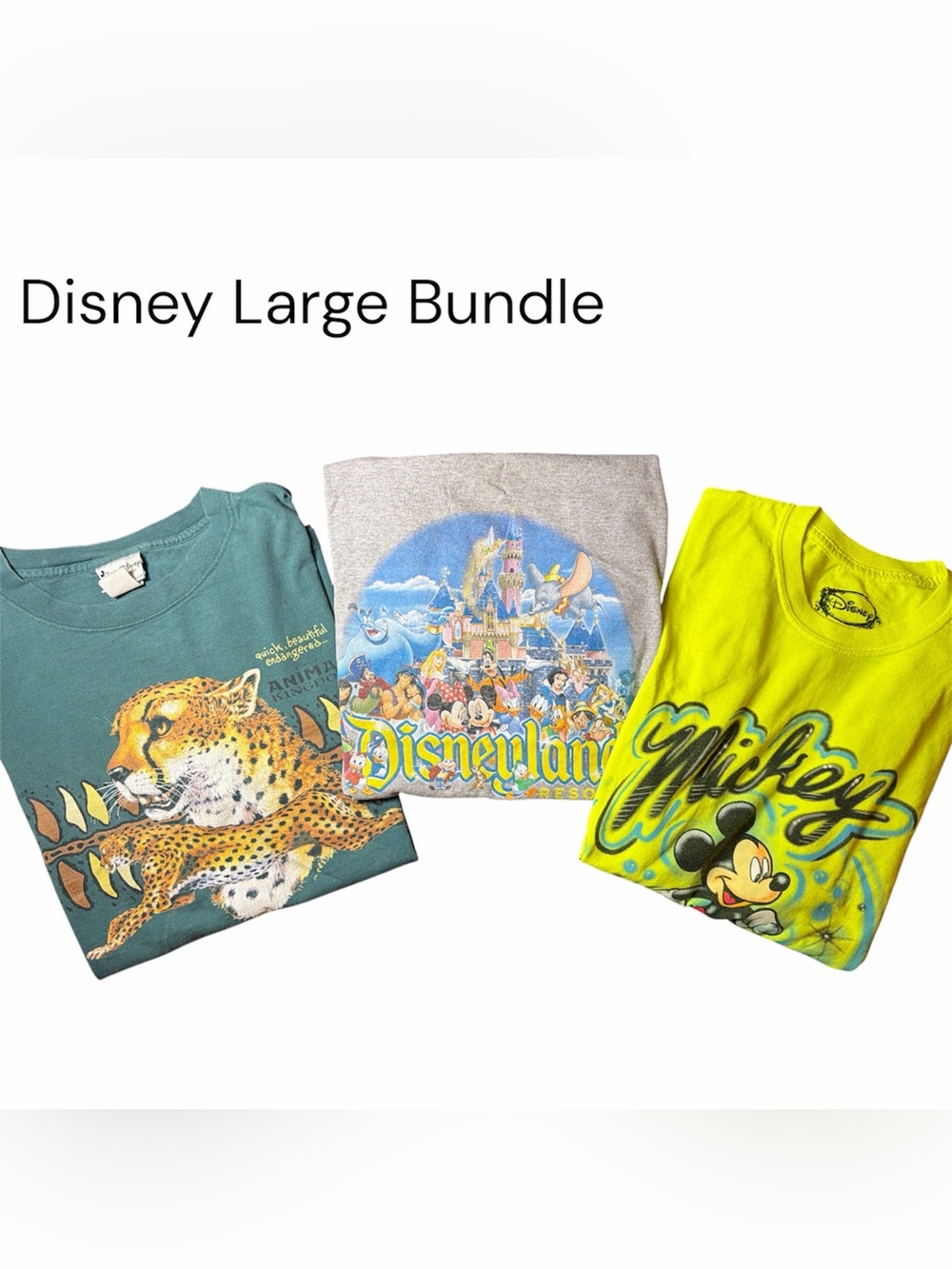 Disney Large Shirt Bundle